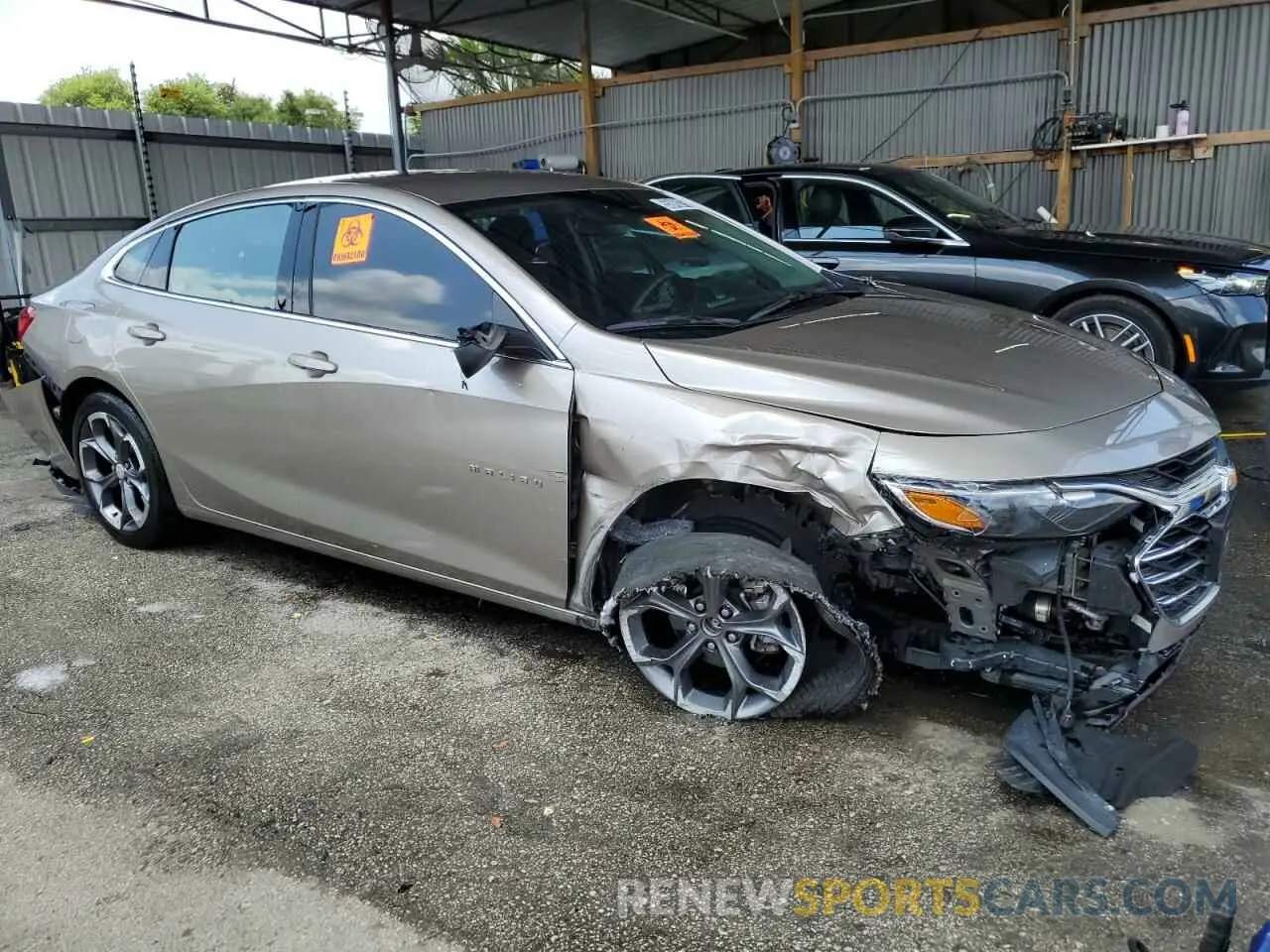 4 Photograph of a damaged car 1G1ZD5ST2RF228438 CHEVROLET MALIBU 2024