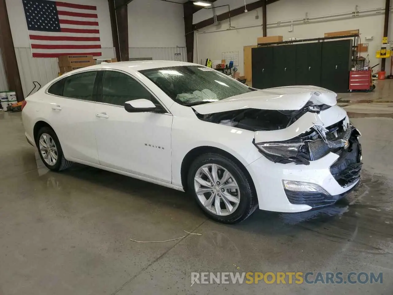 4 Photograph of a damaged car 1G1ZD5ST2RF228729 CHEVROLET MALIBU 2024