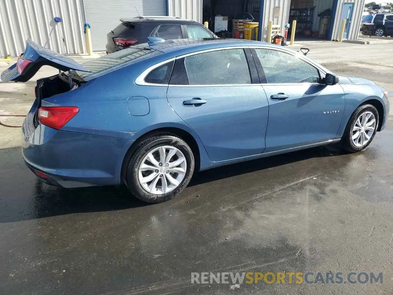 3 Photograph of a damaged car 1G1ZD5ST2RF242436 CHEVROLET MALIBU 2024