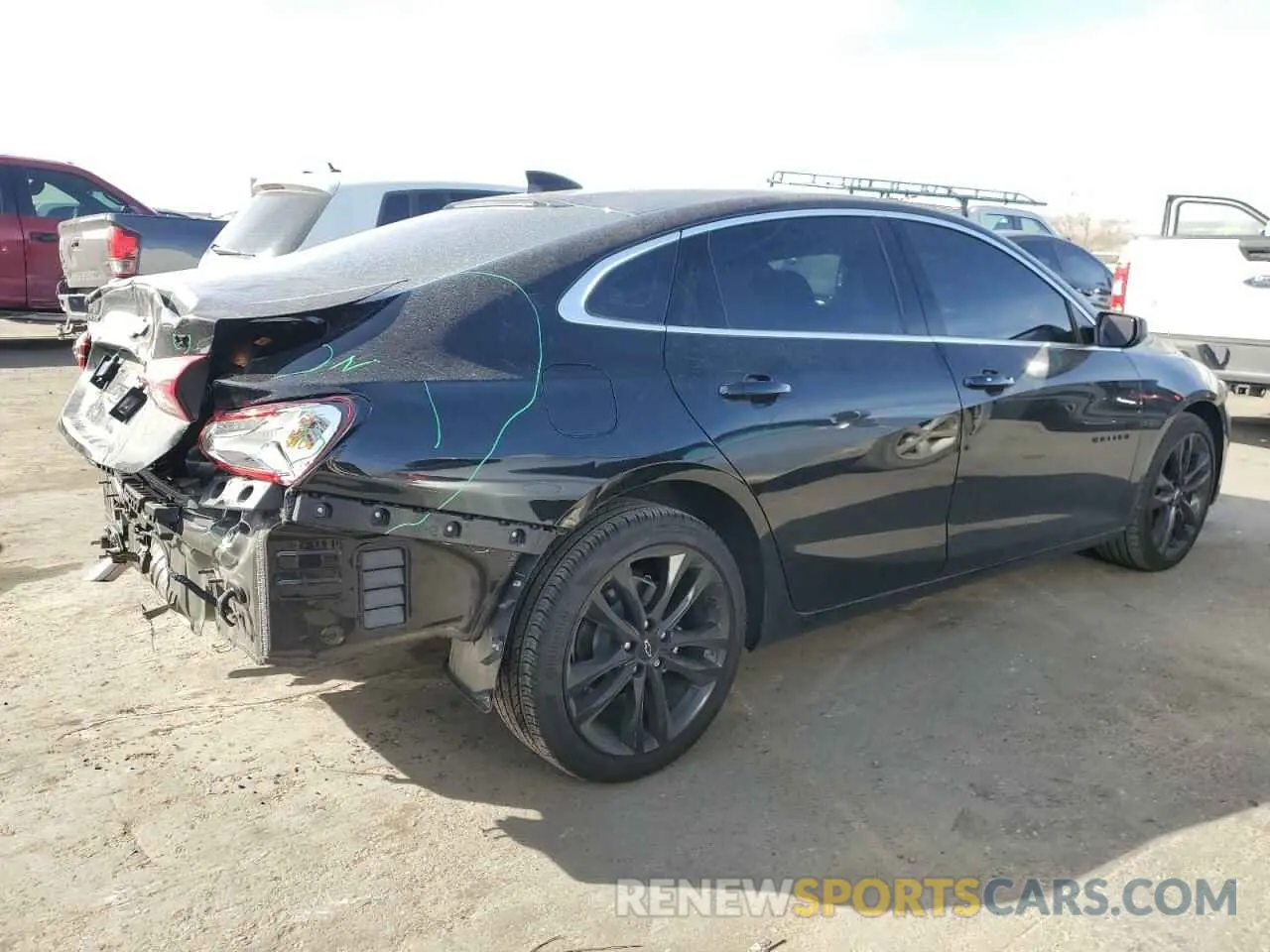 3 Photograph of a damaged car 1G1ZD5ST2RF244901 CHEVROLET MALIBU 2024