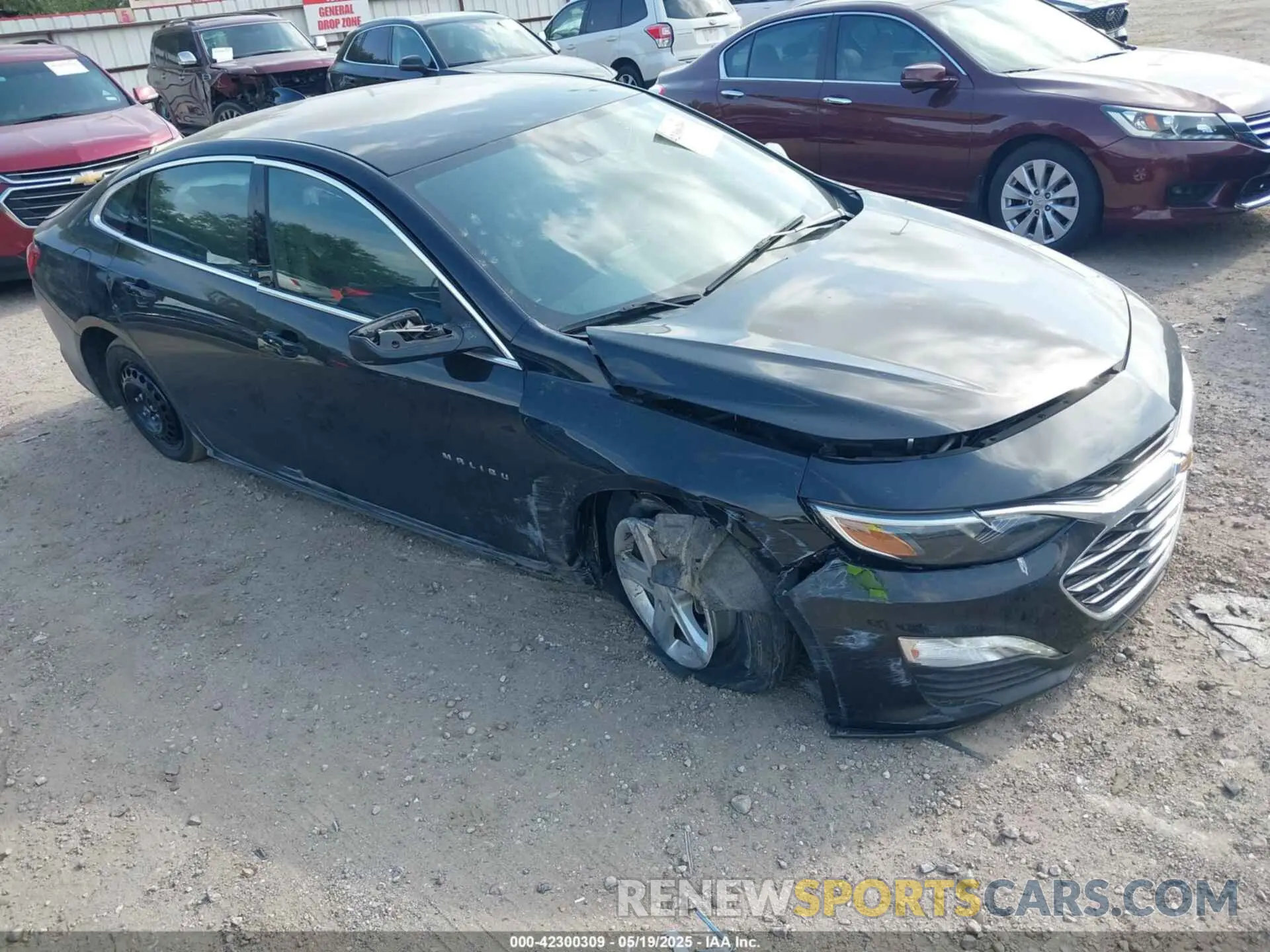 1 Photograph of a damaged car 1G1ZD5ST3RF106526 CHEVROLET MALIBU 2024