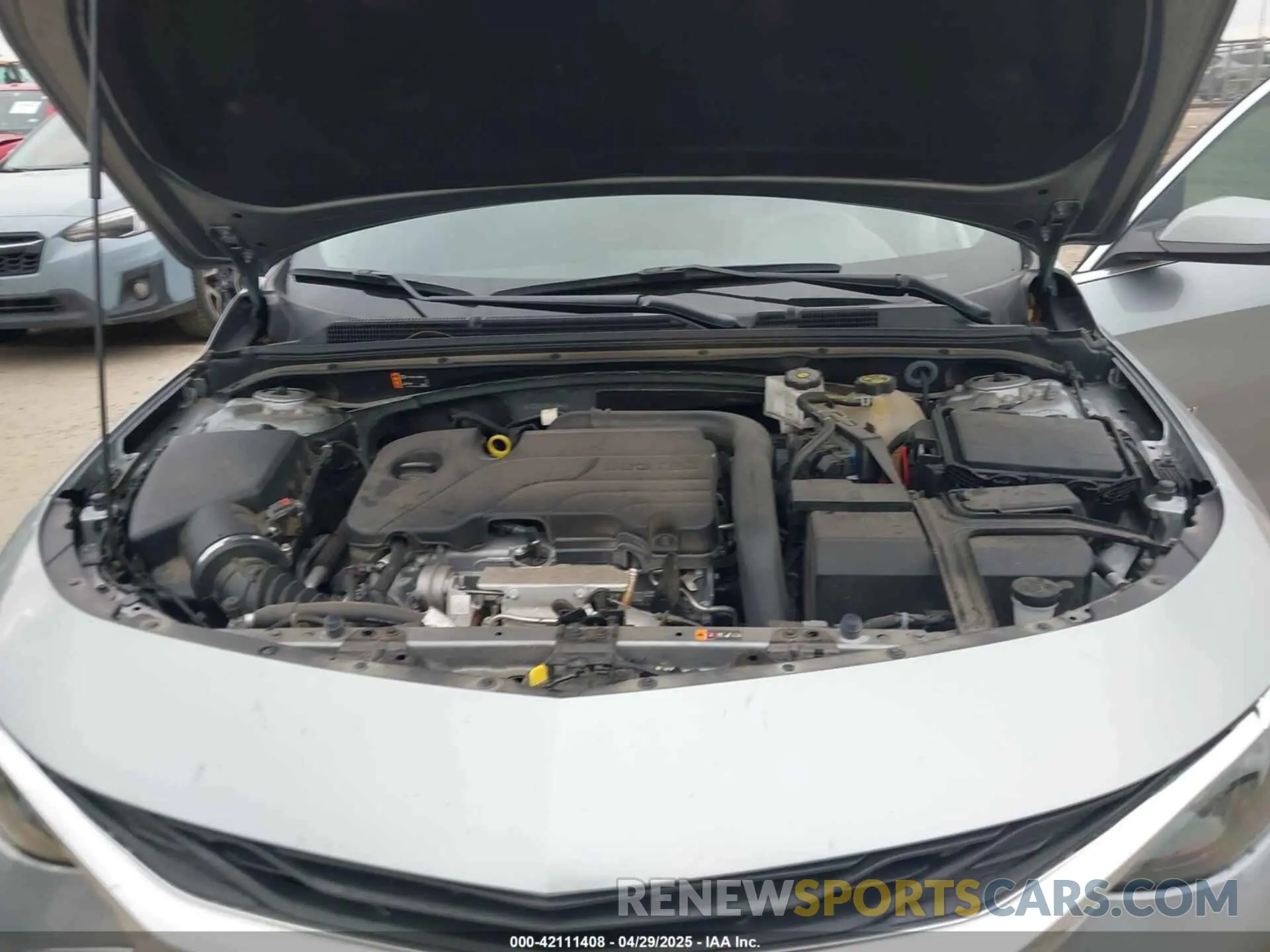 10 Photograph of a damaged car 1G1ZD5ST3RF109443 CHEVROLET MALIBU 2024