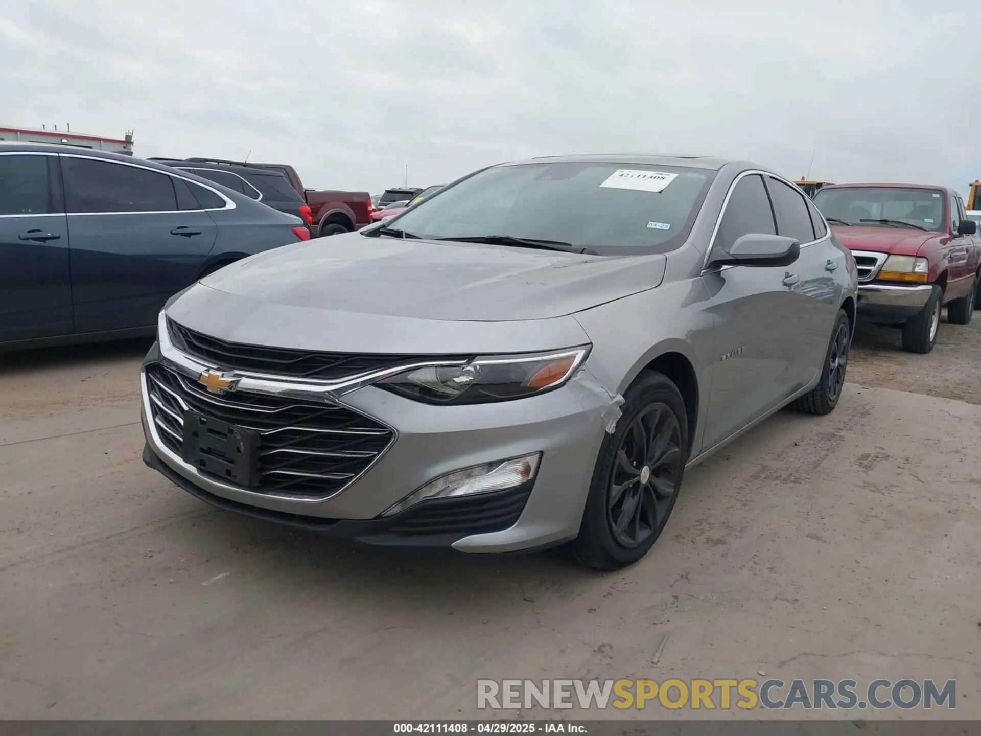 2 Photograph of a damaged car 1G1ZD5ST3RF109443 CHEVROLET MALIBU 2024
