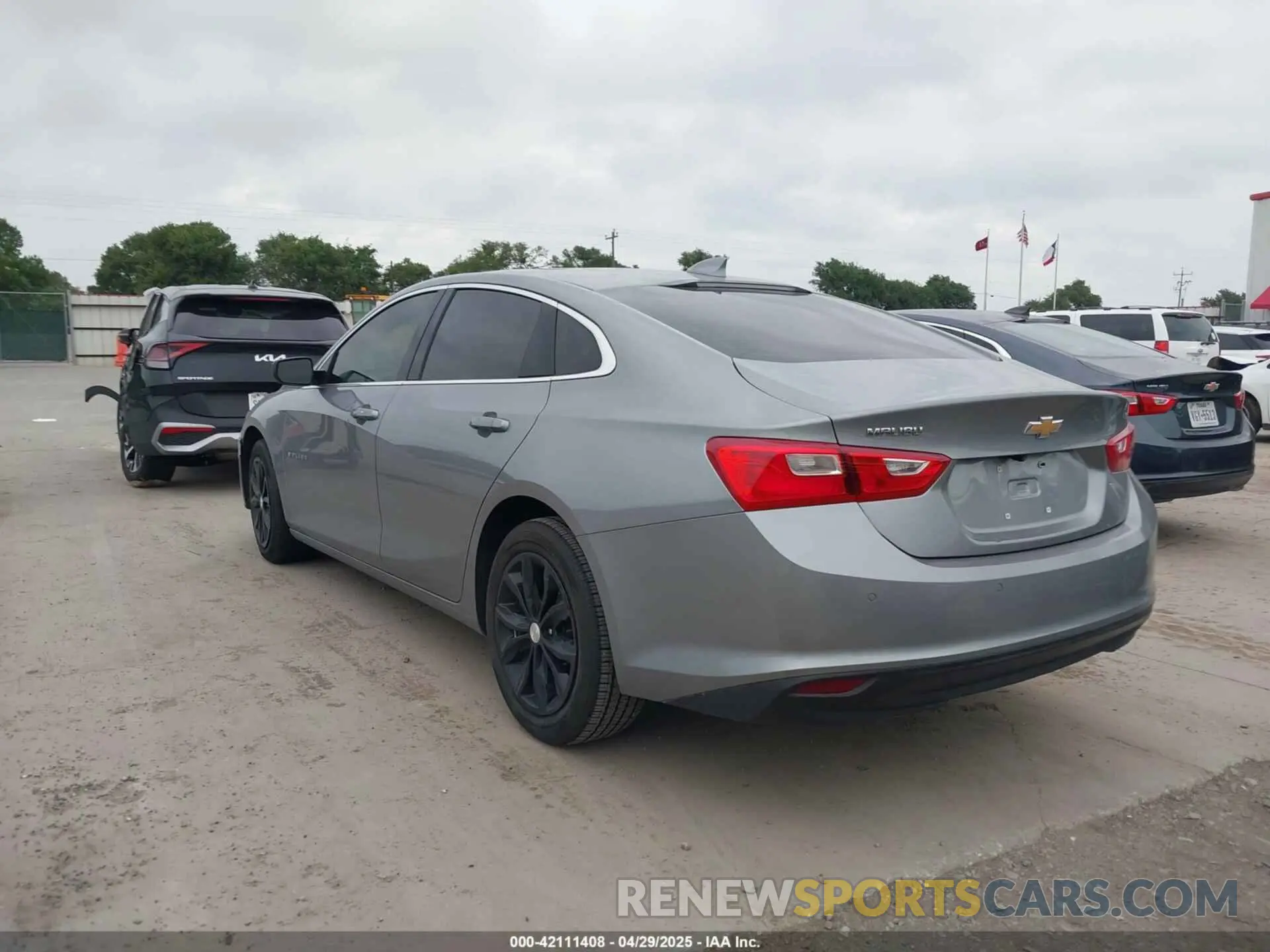 3 Photograph of a damaged car 1G1ZD5ST3RF109443 CHEVROLET MALIBU 2024
