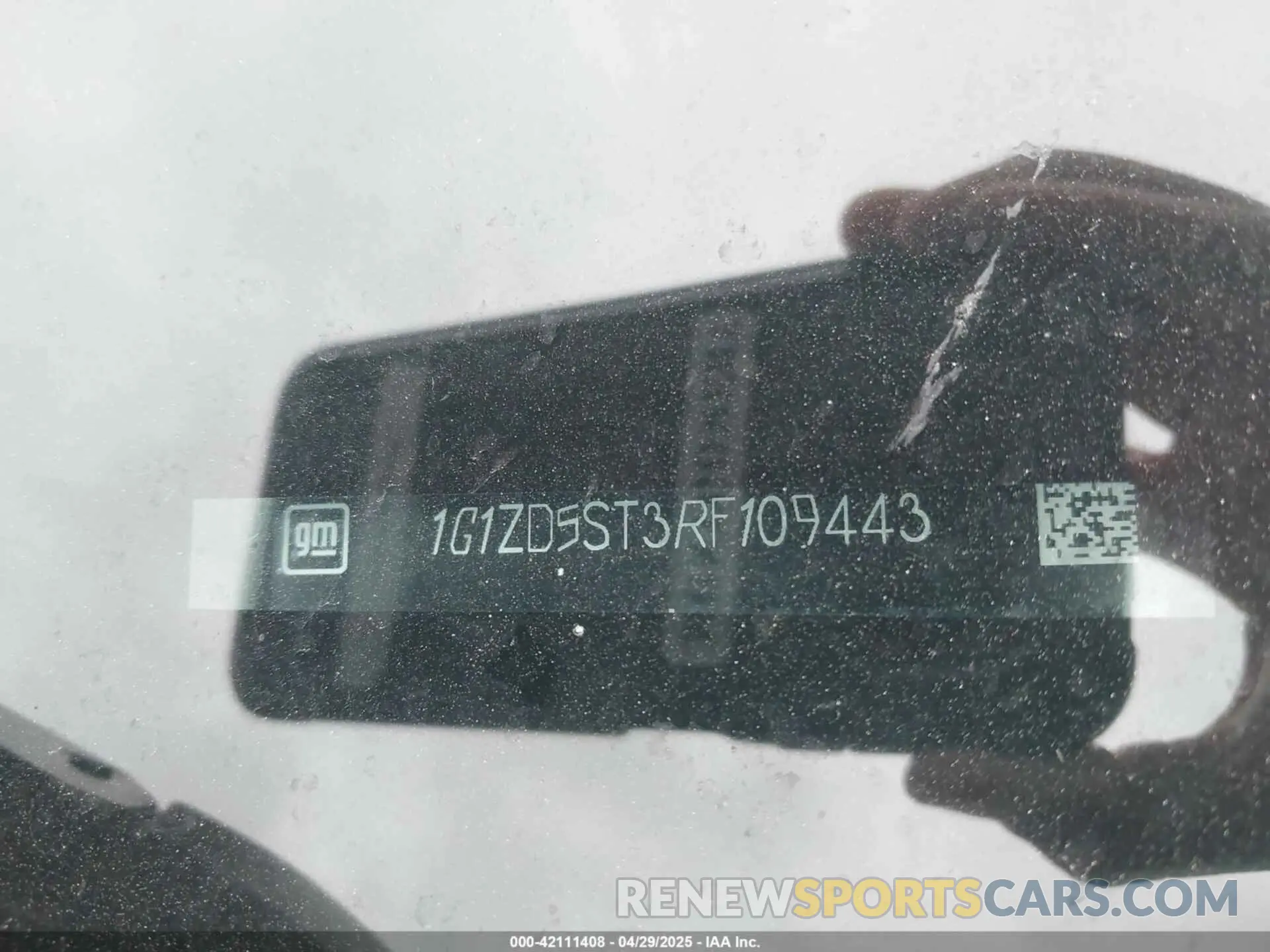 9 Photograph of a damaged car 1G1ZD5ST3RF109443 CHEVROLET MALIBU 2024
