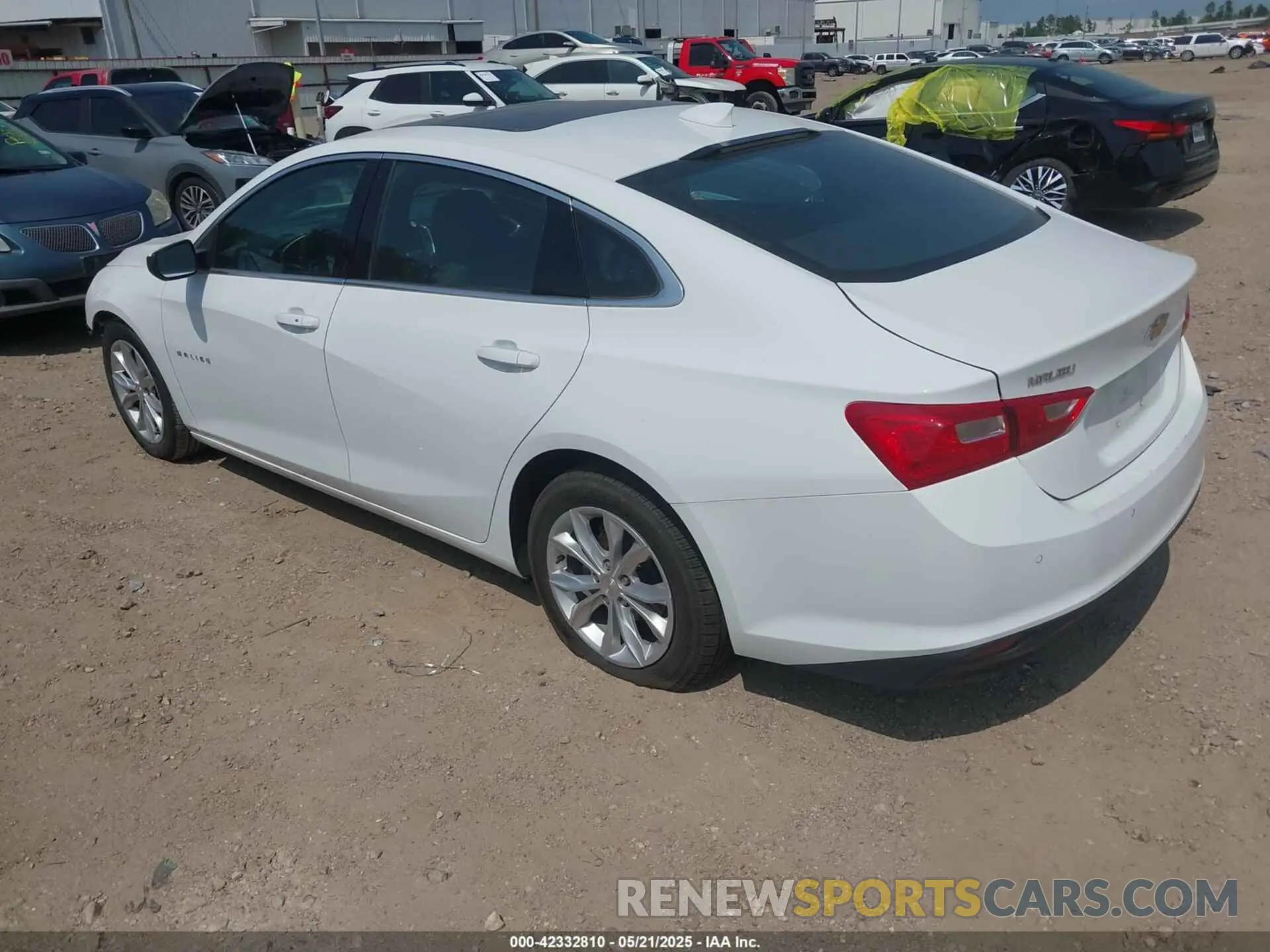 3 Photograph of a damaged car 1G1ZD5ST3RF121091 CHEVROLET MALIBU 2024