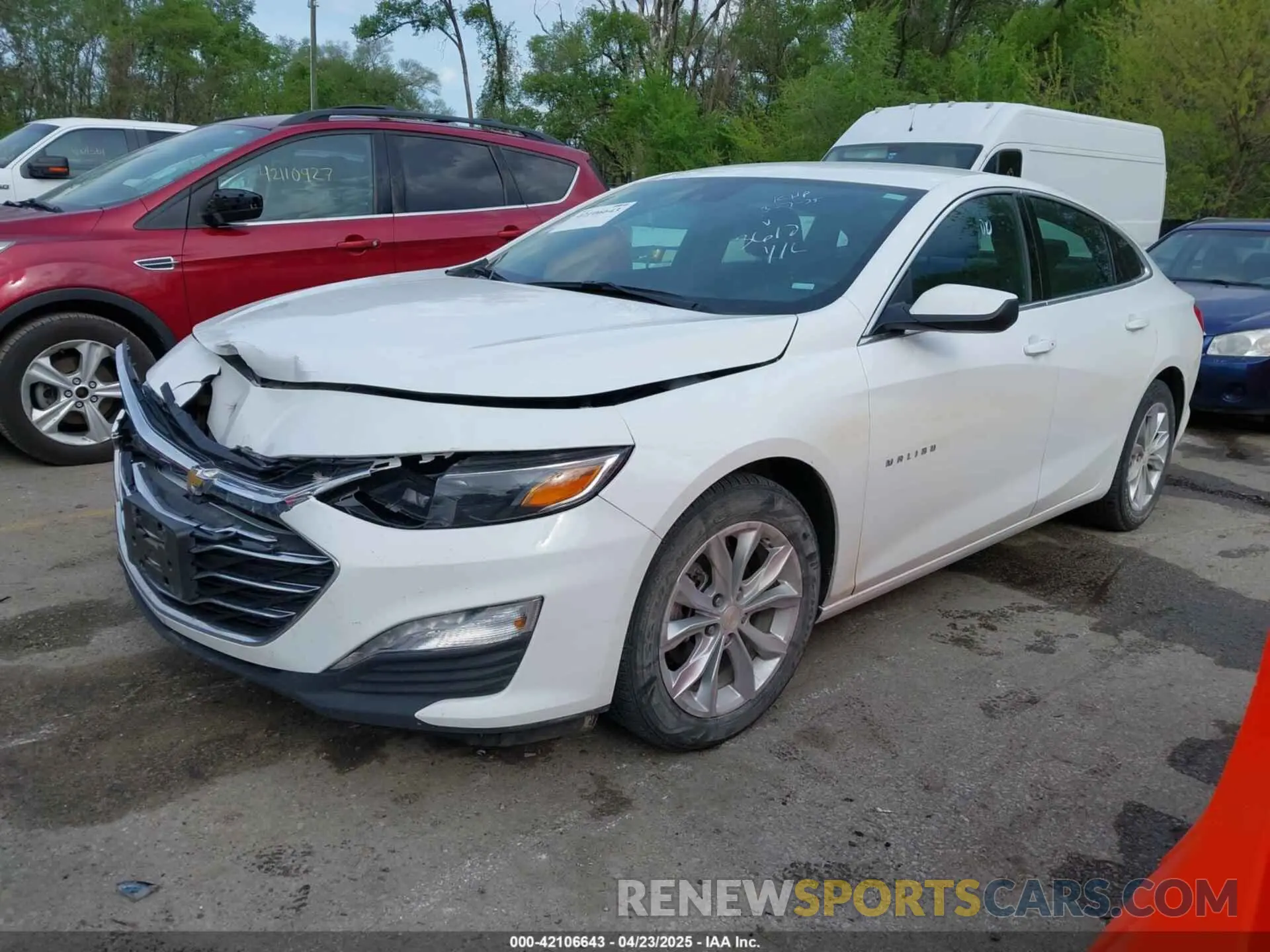 2 Photograph of a damaged car 1G1ZD5ST3RF123617 CHEVROLET MALIBU 2024