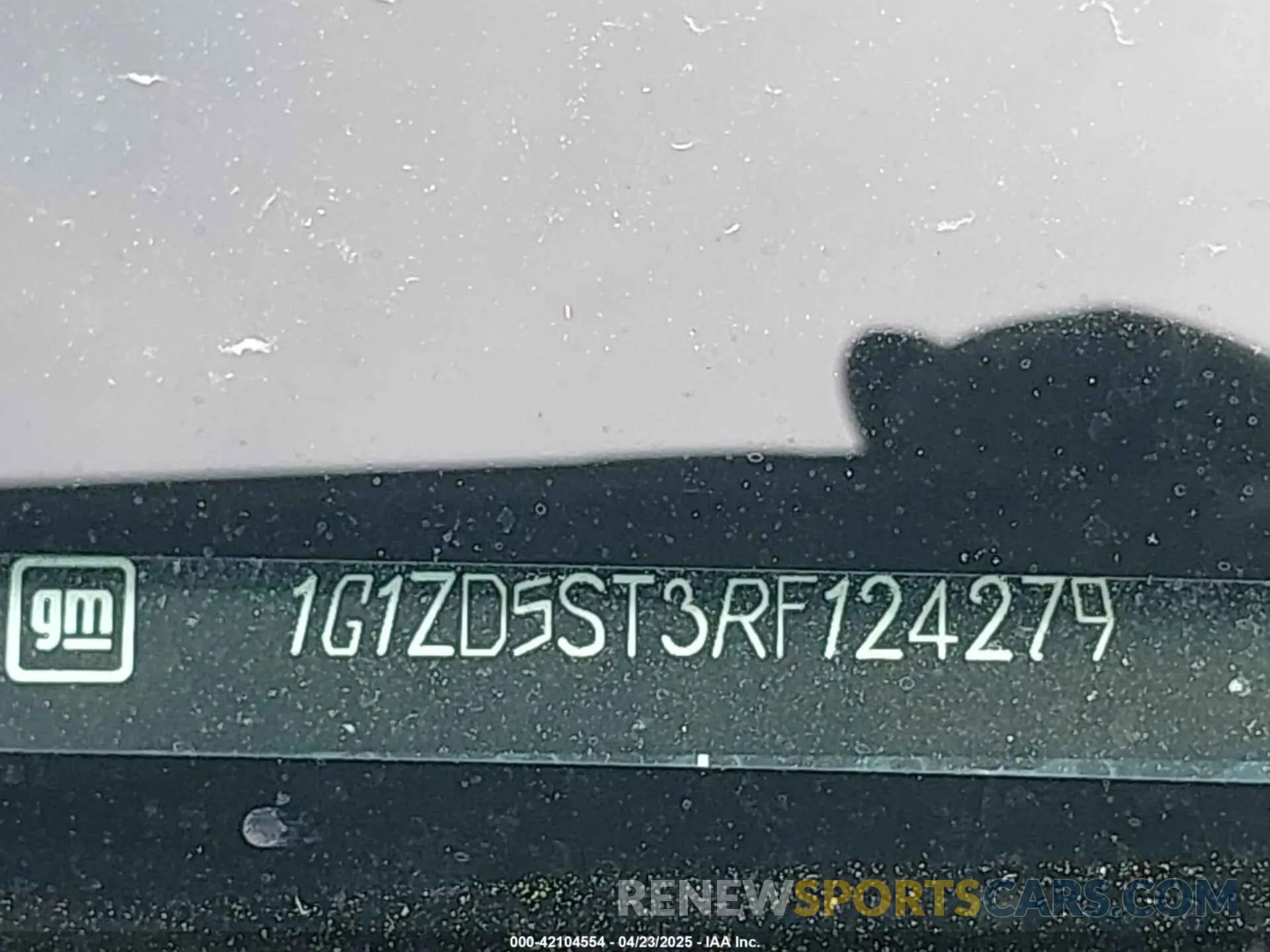 9 Photograph of a damaged car 1G1ZD5ST3RF124279 CHEVROLET MALIBU 2024