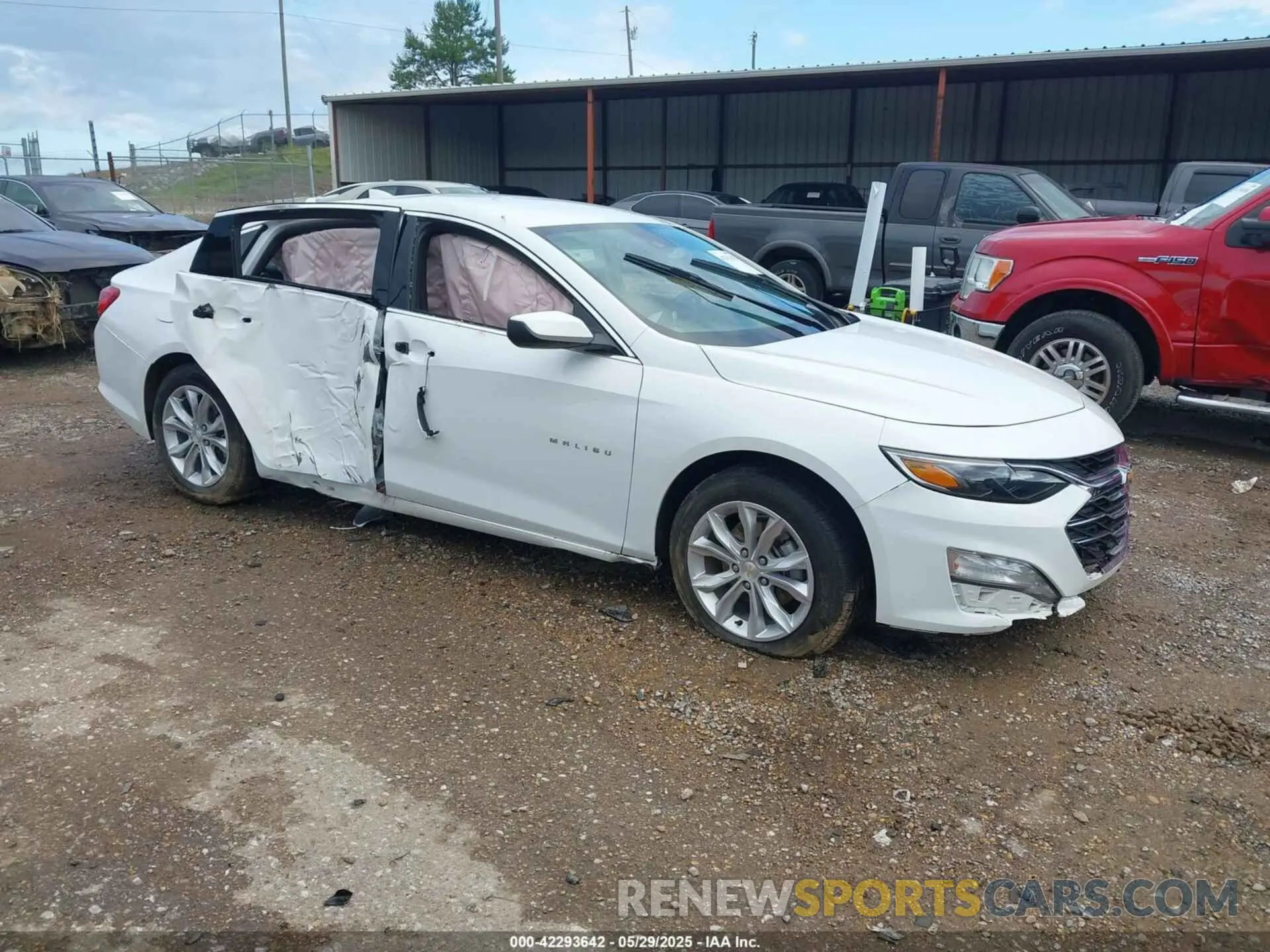 1 Photograph of a damaged car 1G1ZD5ST3RF126372 CHEVROLET MALIBU 2024