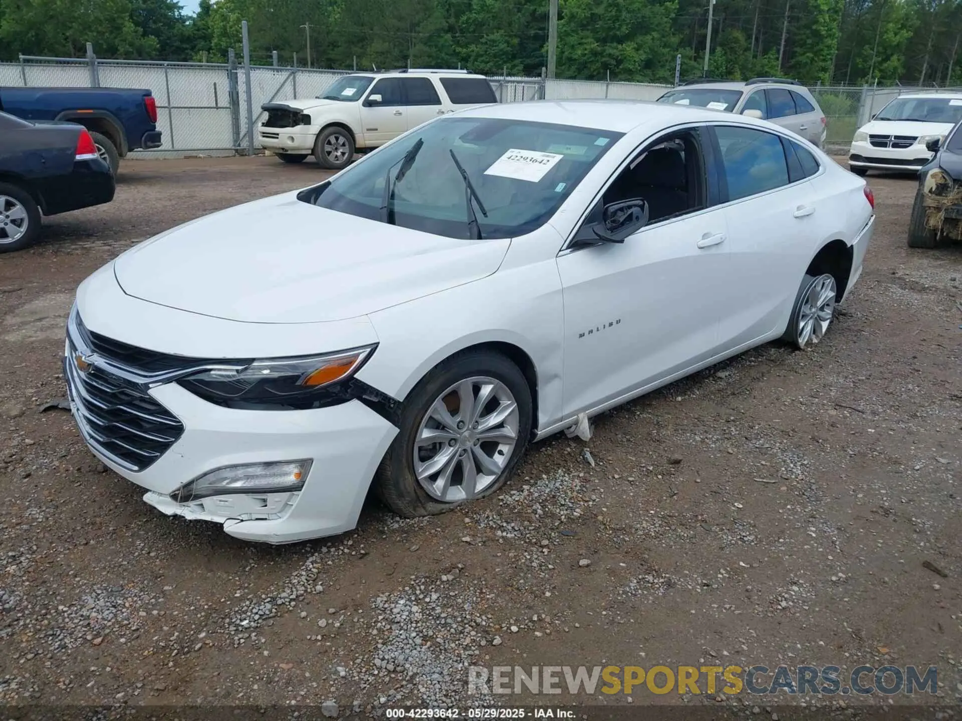 2 Photograph of a damaged car 1G1ZD5ST3RF126372 CHEVROLET MALIBU 2024