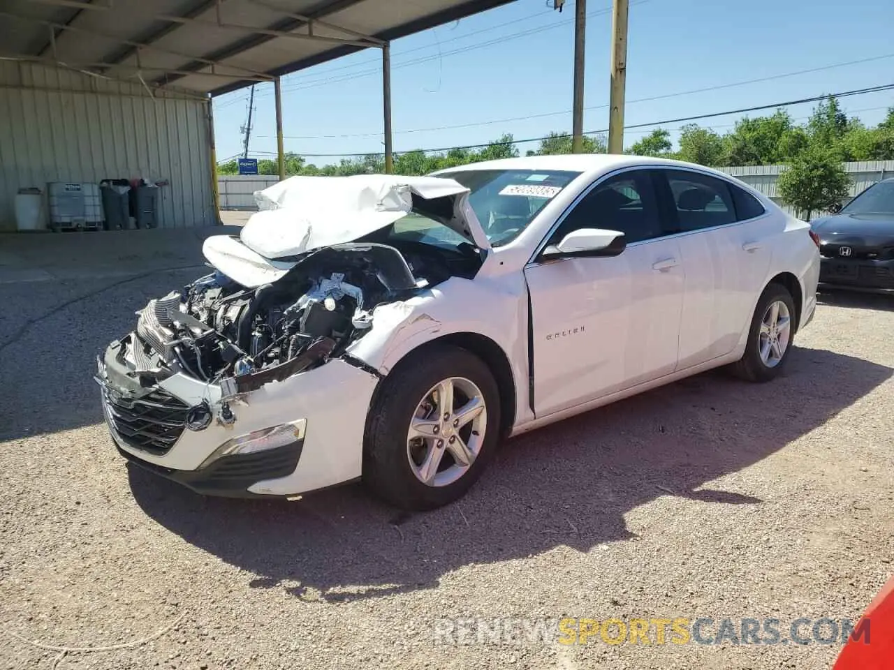 1 Photograph of a damaged car 1G1ZD5ST3RF163924 CHEVROLET MALIBU 2024