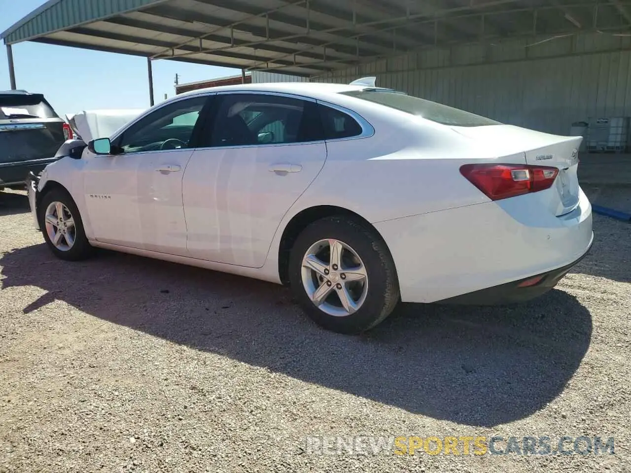 2 Photograph of a damaged car 1G1ZD5ST3RF163924 CHEVROLET MALIBU 2024