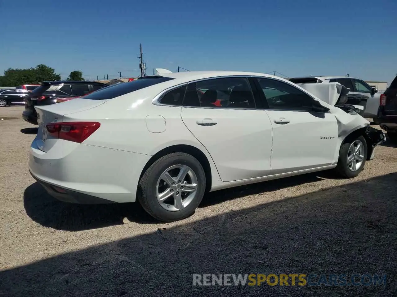 3 Photograph of a damaged car 1G1ZD5ST3RF163924 CHEVROLET MALIBU 2024