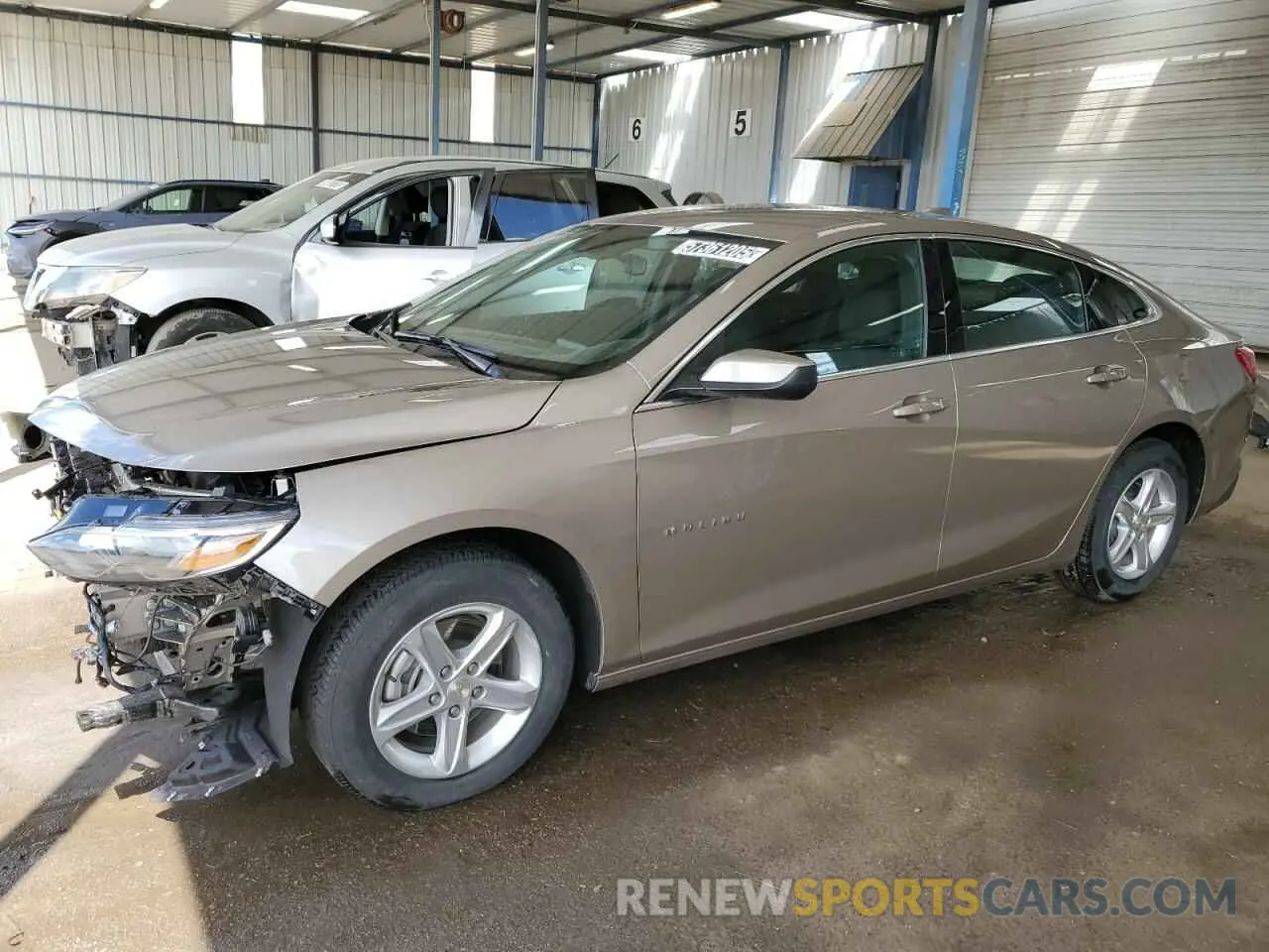 1 Photograph of a damaged car 1G1ZD5ST3RF166788 CHEVROLET MALIBU 2024