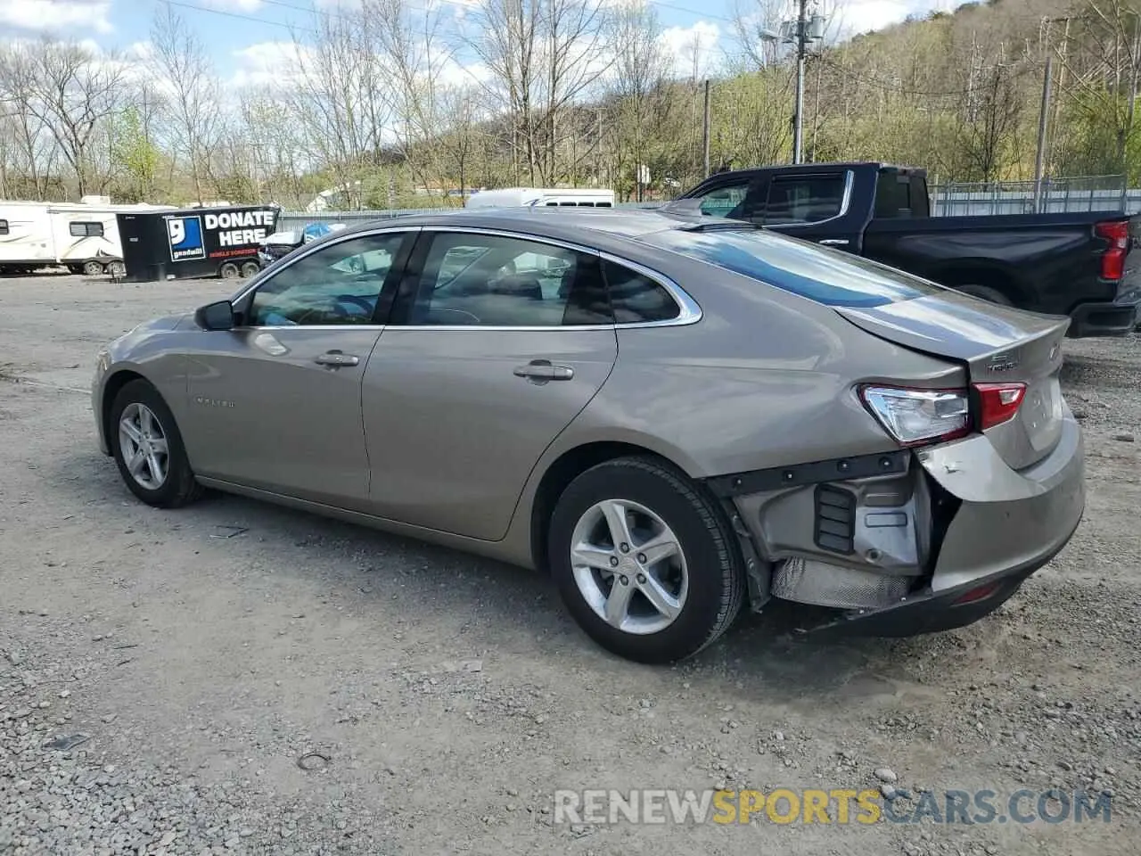 2 Photograph of a damaged car 1G1ZD5ST3RF172364 CHEVROLET MALIBU 2024