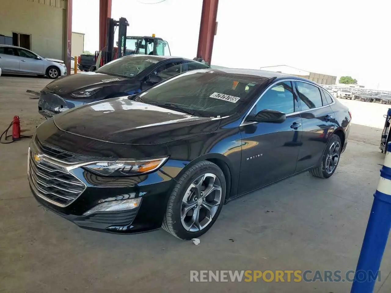1 Photograph of a damaged car 1G1ZD5ST3RF184336 CHEVROLET MALIBU 2024