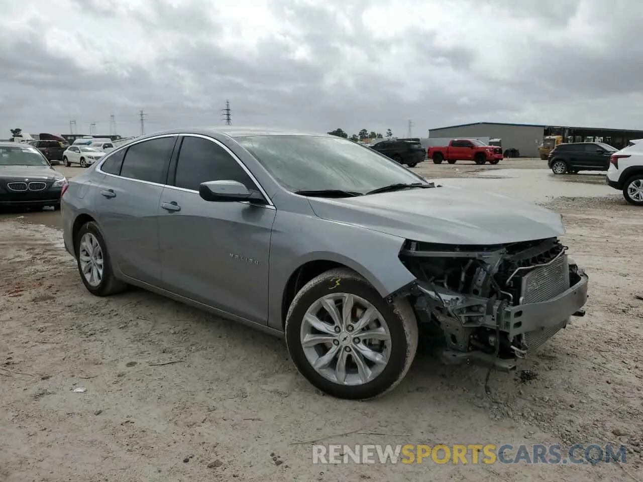 4 Photograph of a damaged car 1G1ZD5ST3RF185390 CHEVROLET MALIBU 2024
