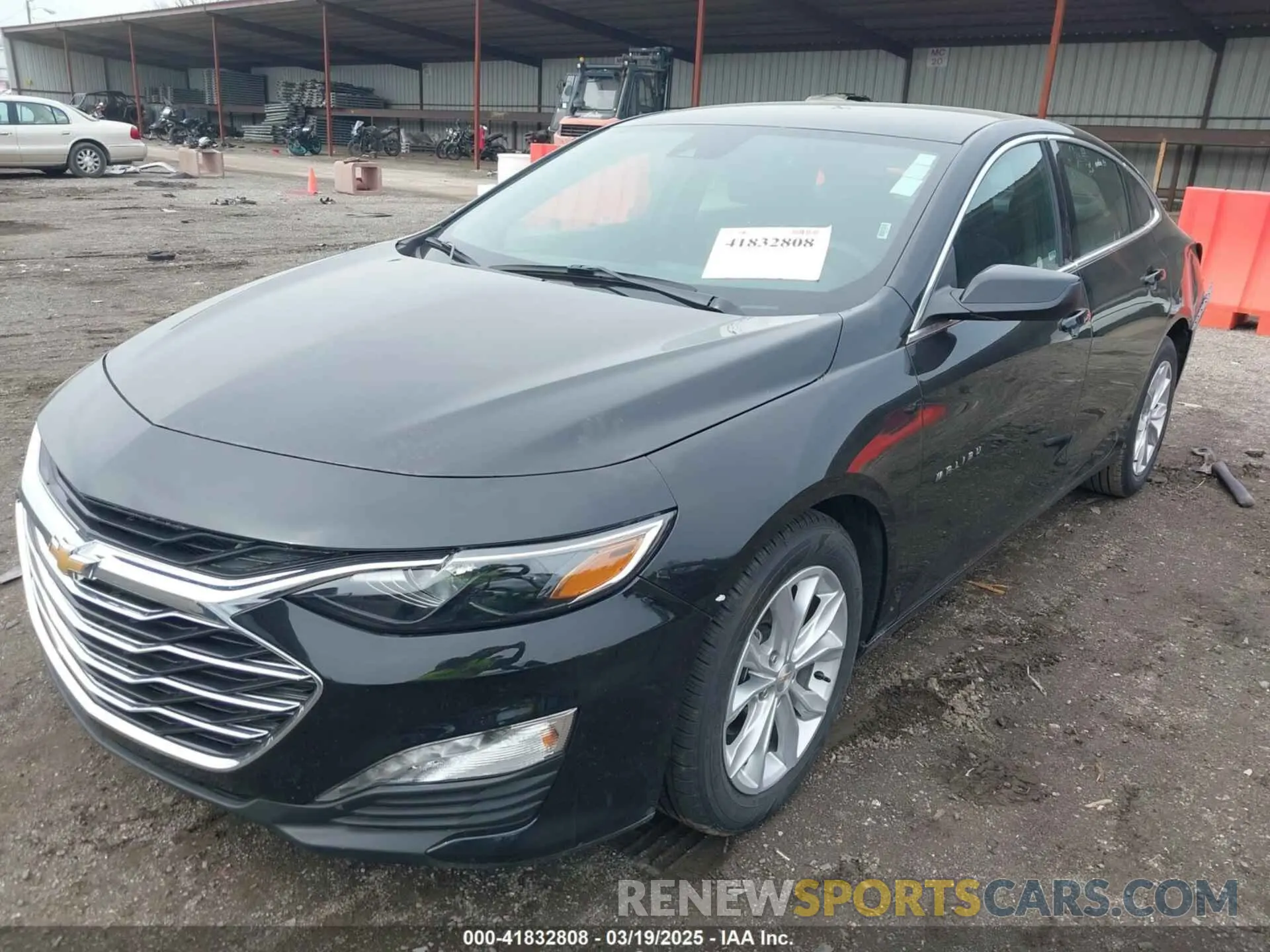 2 Photograph of a damaged car 1G1ZD5ST3RF193179 CHEVROLET MALIBU 2024