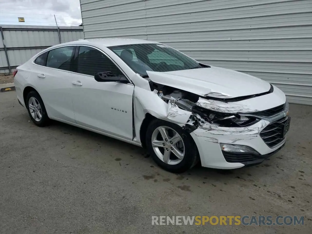 4 Photograph of a damaged car 1G1ZD5ST3RF196955 CHEVROLET MALIBU 2024