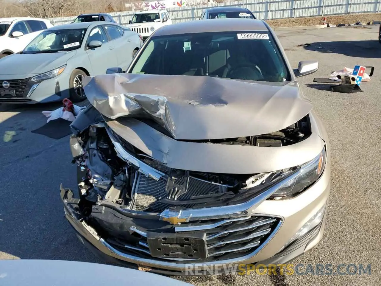 5 Photograph of a damaged car 1G1ZD5ST3RF203001 CHEVROLET MALIBU 2024