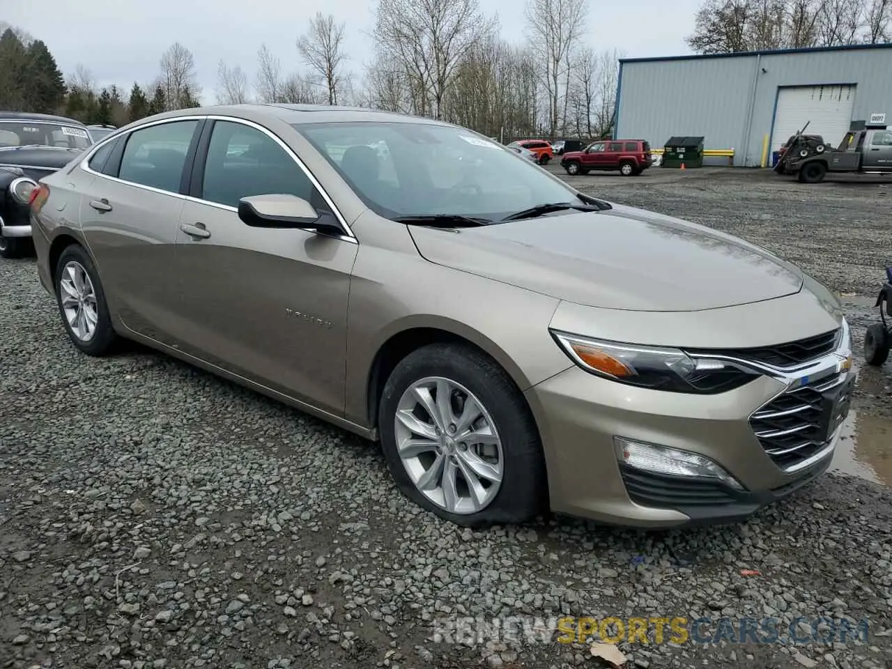 4 Photograph of a damaged car 1G1ZD5ST3RF213902 CHEVROLET MALIBU 2024