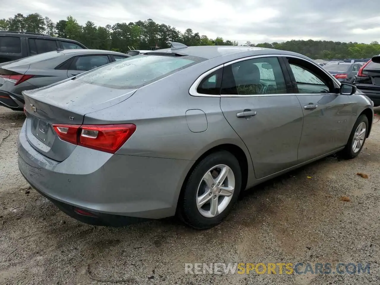 3 Photograph of a damaged car 1G1ZD5ST3RF225130 CHEVROLET MALIBU 2024
