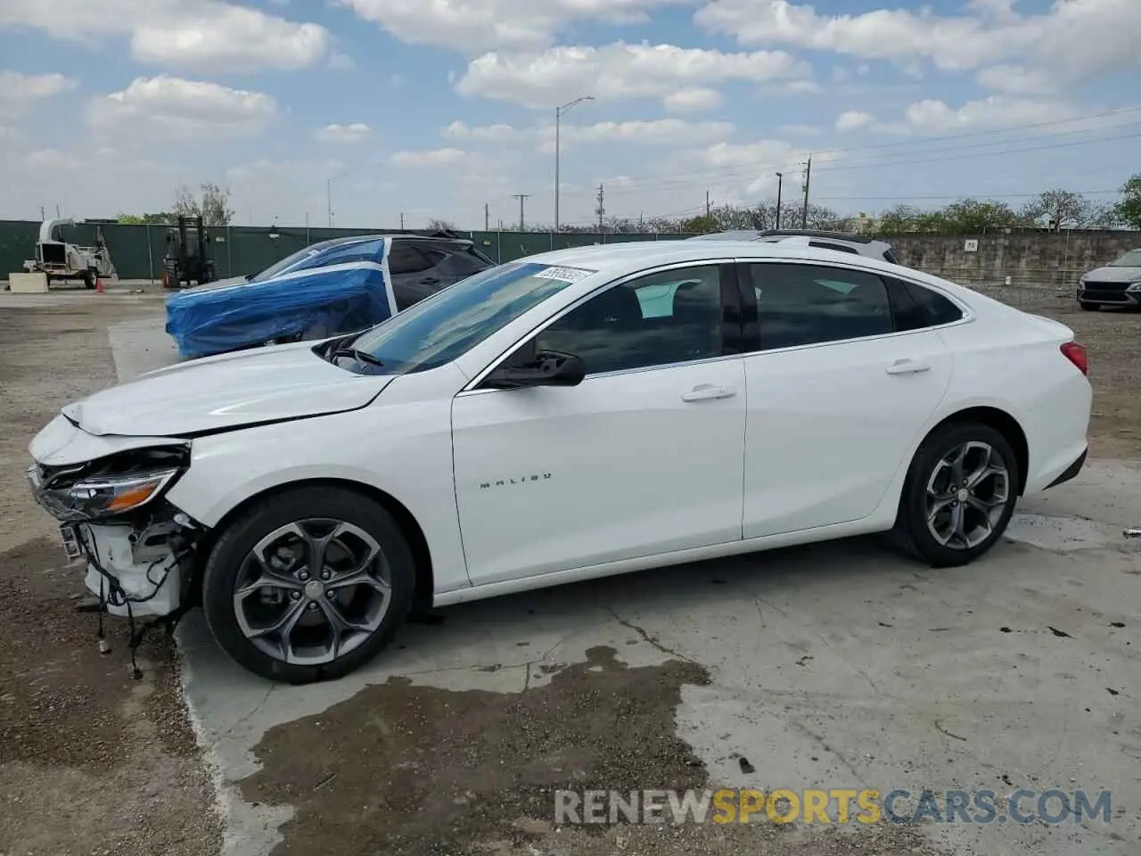 1 Photograph of a damaged car 1G1ZD5ST3RF231137 CHEVROLET MALIBU 2024