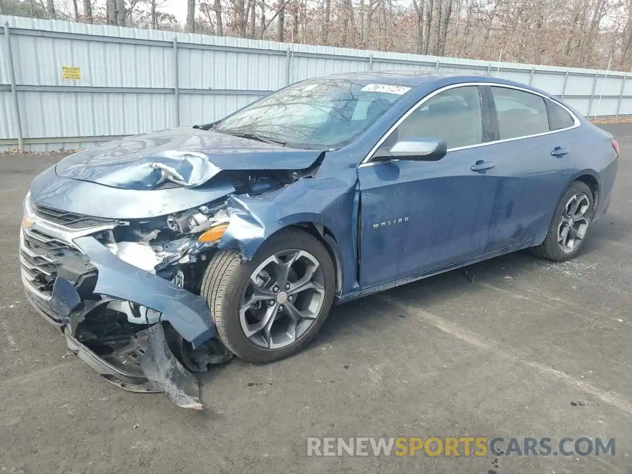 1 Photograph of a damaged car 1G1ZD5ST3RF235236 CHEVROLET MALIBU 2024