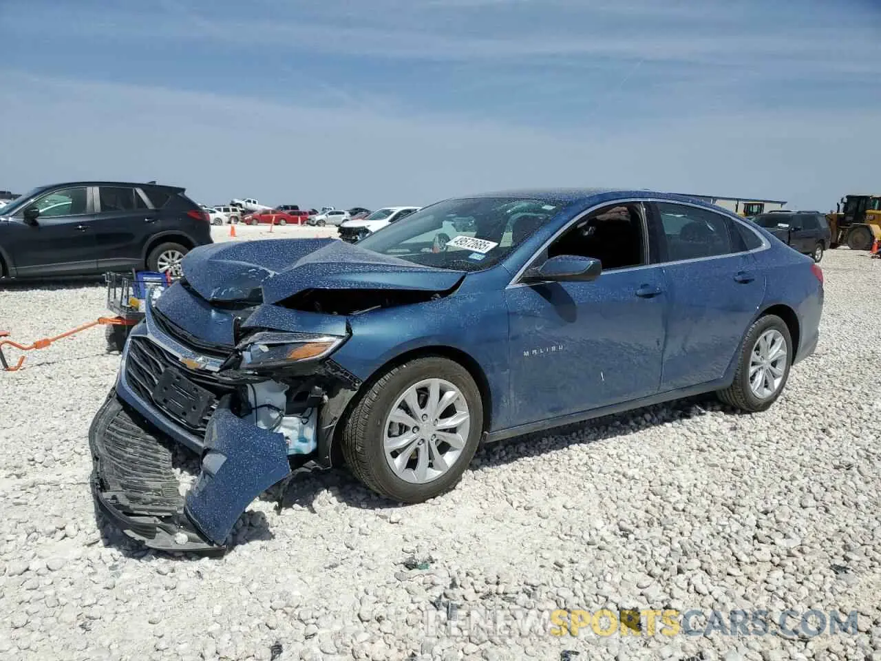 1 Photograph of a damaged car 1G1ZD5ST3RF247550 CHEVROLET MALIBU 2024