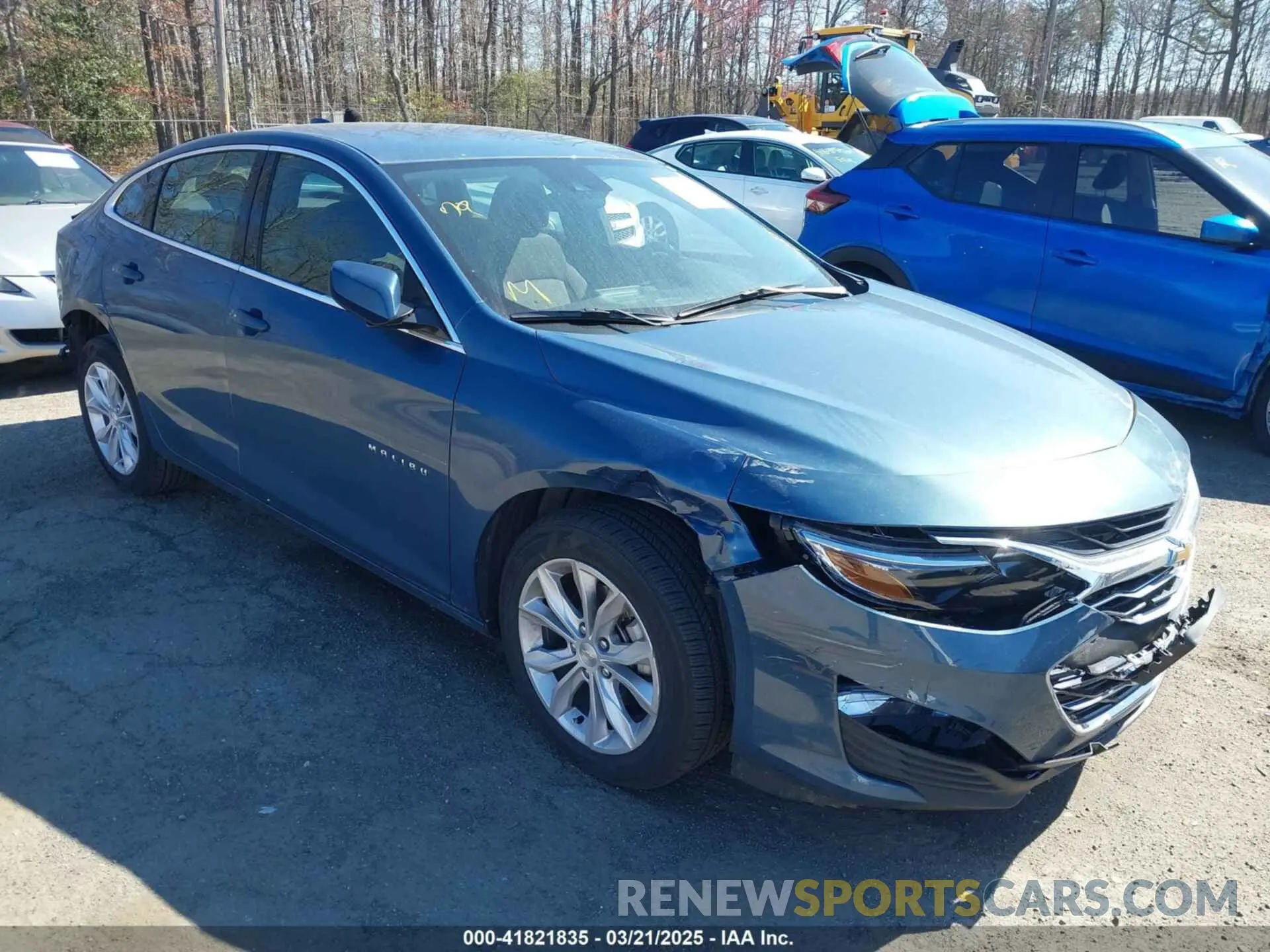 1 Photograph of a damaged car 1G1ZD5ST3RF249217 CHEVROLET MALIBU 2024