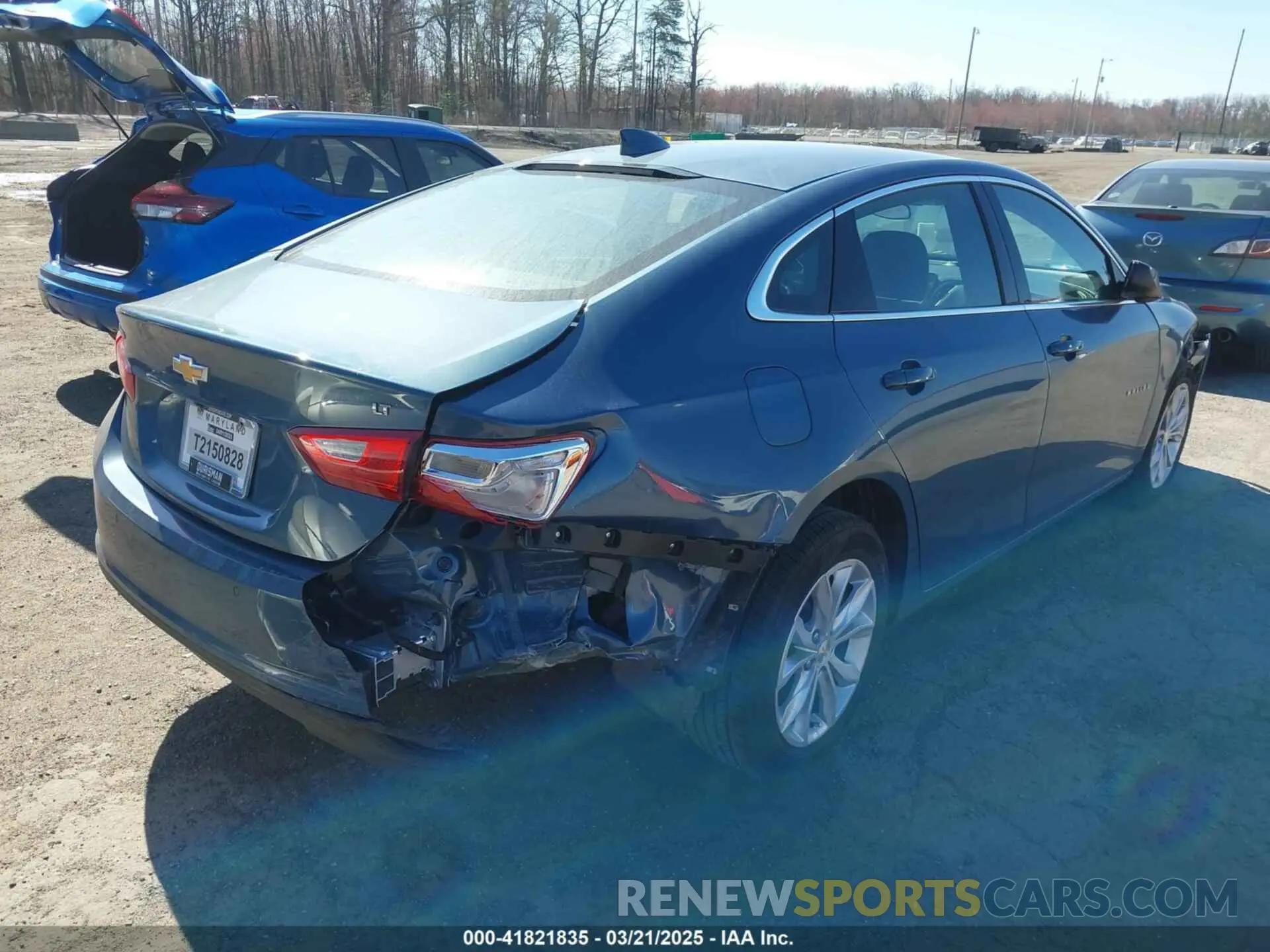 4 Photograph of a damaged car 1G1ZD5ST3RF249217 CHEVROLET MALIBU 2024