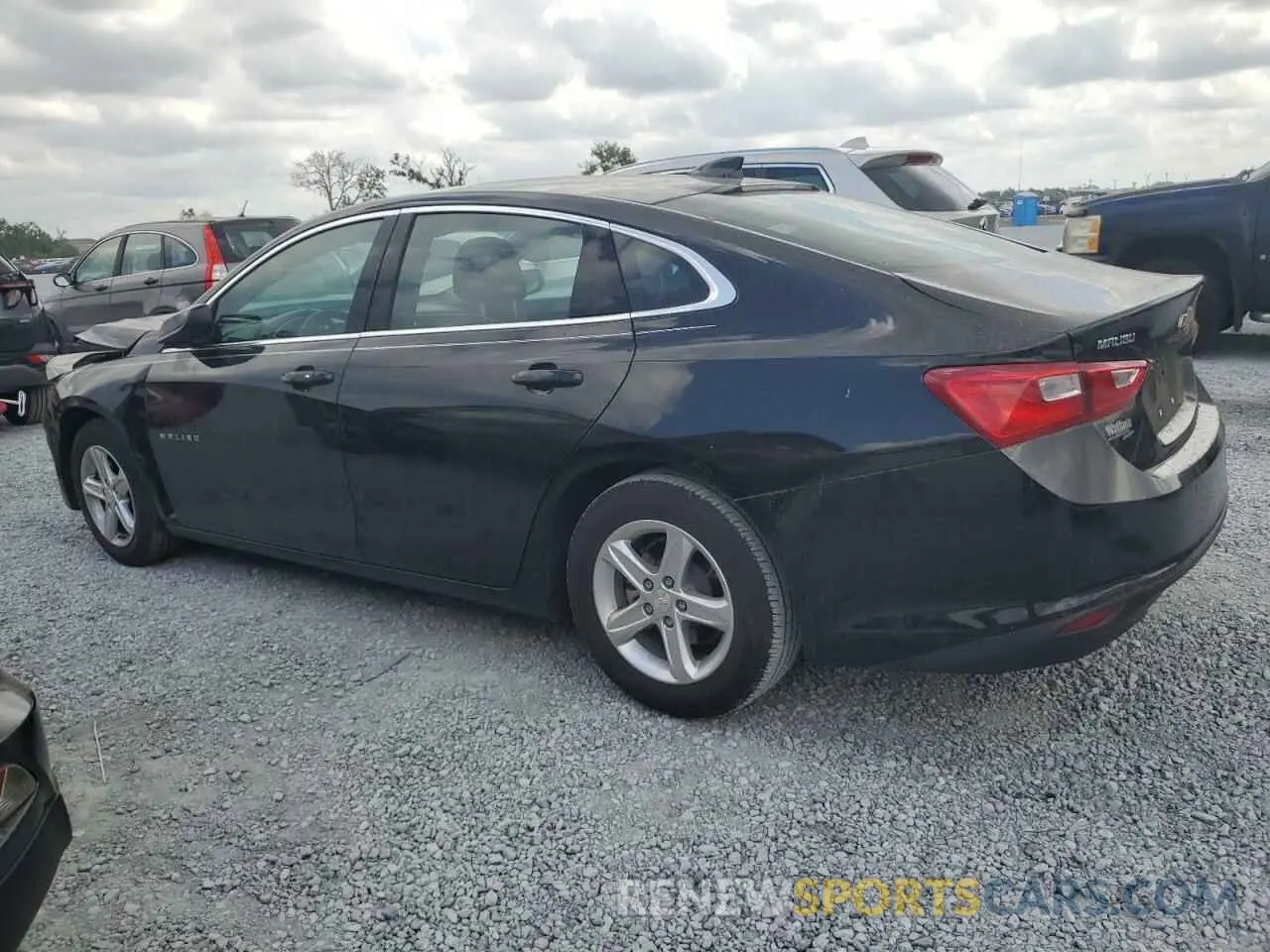 2 Photograph of a damaged car 1G1ZD5ST4RF108561 CHEVROLET MALIBU 2024