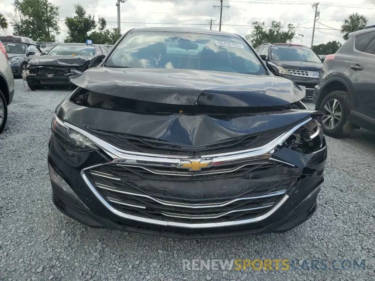 5 Photograph of a damaged car 1G1ZD5ST4RF108561 CHEVROLET MALIBU 2024
