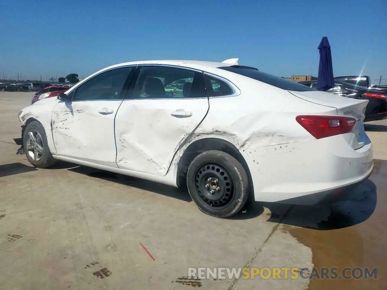 2 Photograph of a damaged car 1G1ZD5ST4RF117406 CHEVROLET MALIBU 2024