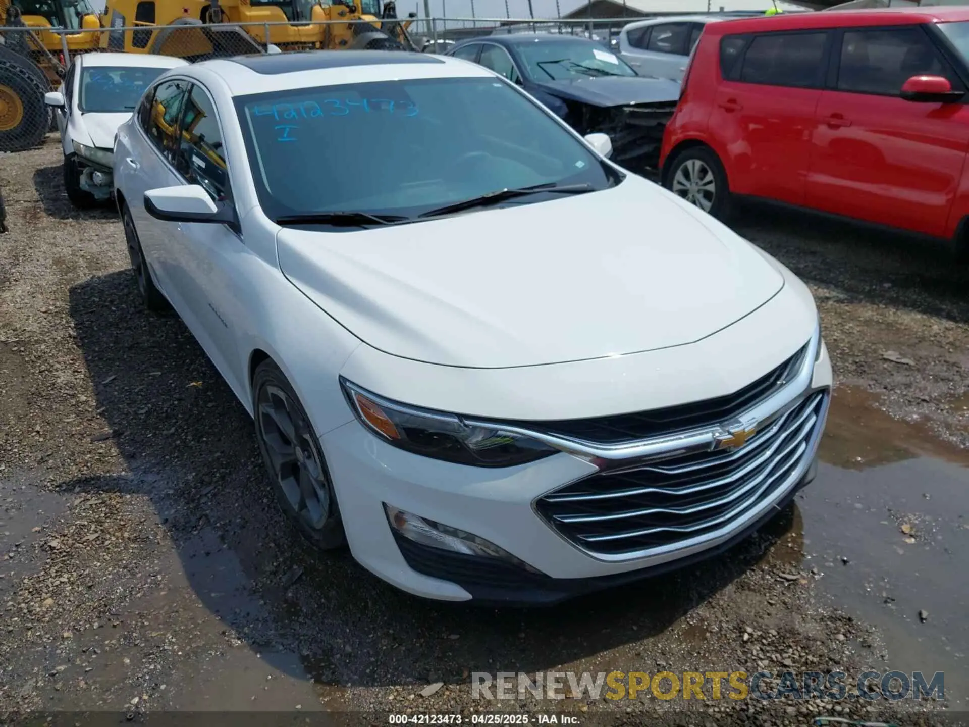 1 Photograph of a damaged car 1G1ZD5ST4RF122444 CHEVROLET MALIBU 2024