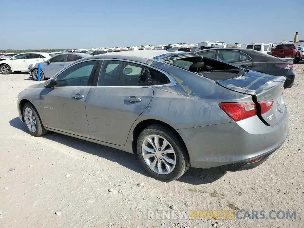 2 Photograph of a damaged car 1G1ZD5ST4RF152866 CHEVROLET MALIBU 2024