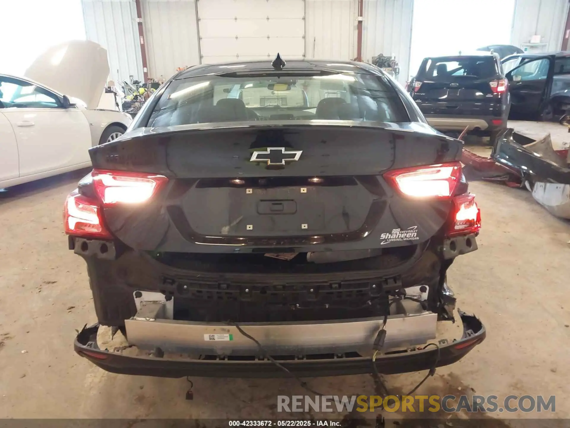 6 Photograph of a damaged car 1G1ZD5ST4RF157338 CHEVROLET MALIBU 2024