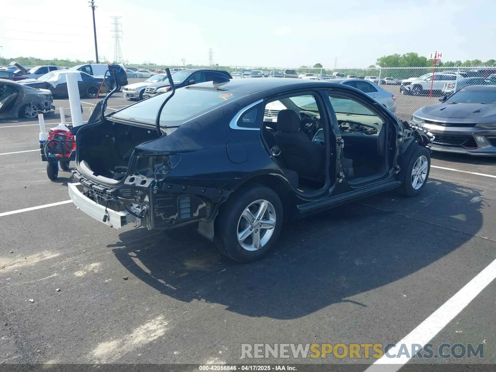 4 Photograph of a damaged car 1G1ZD5ST4RF161924 CHEVROLET MALIBU 2024