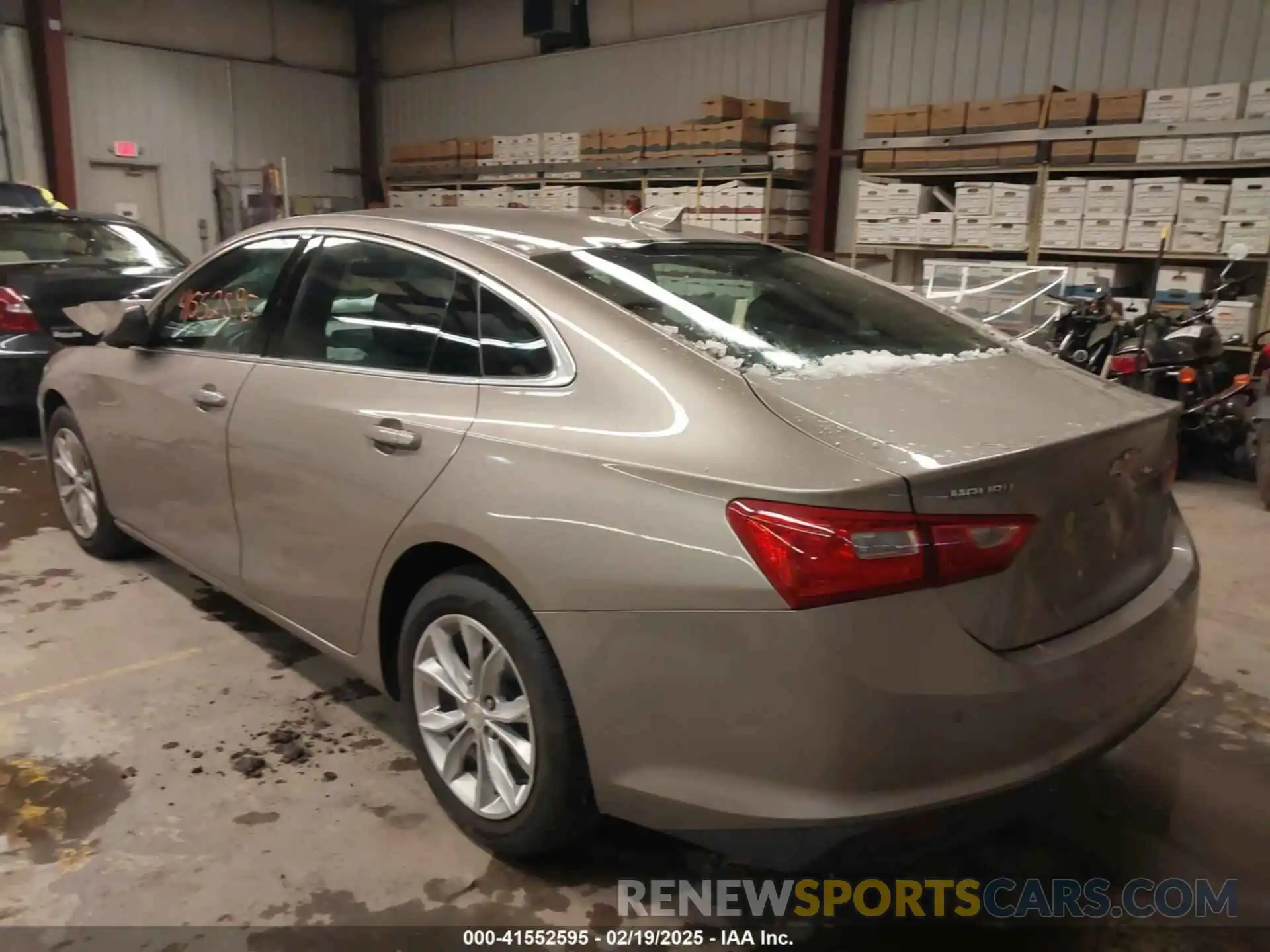 3 Photograph of a damaged car 1G1ZD5ST4RF170266 CHEVROLET MALIBU 2024