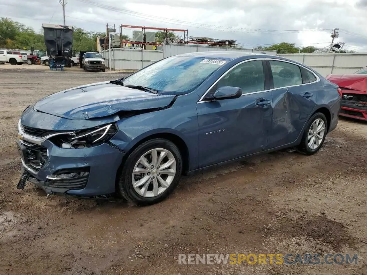 1 Photograph of a damaged car 1G1ZD5ST4RF193756 CHEVROLET MALIBU 2024