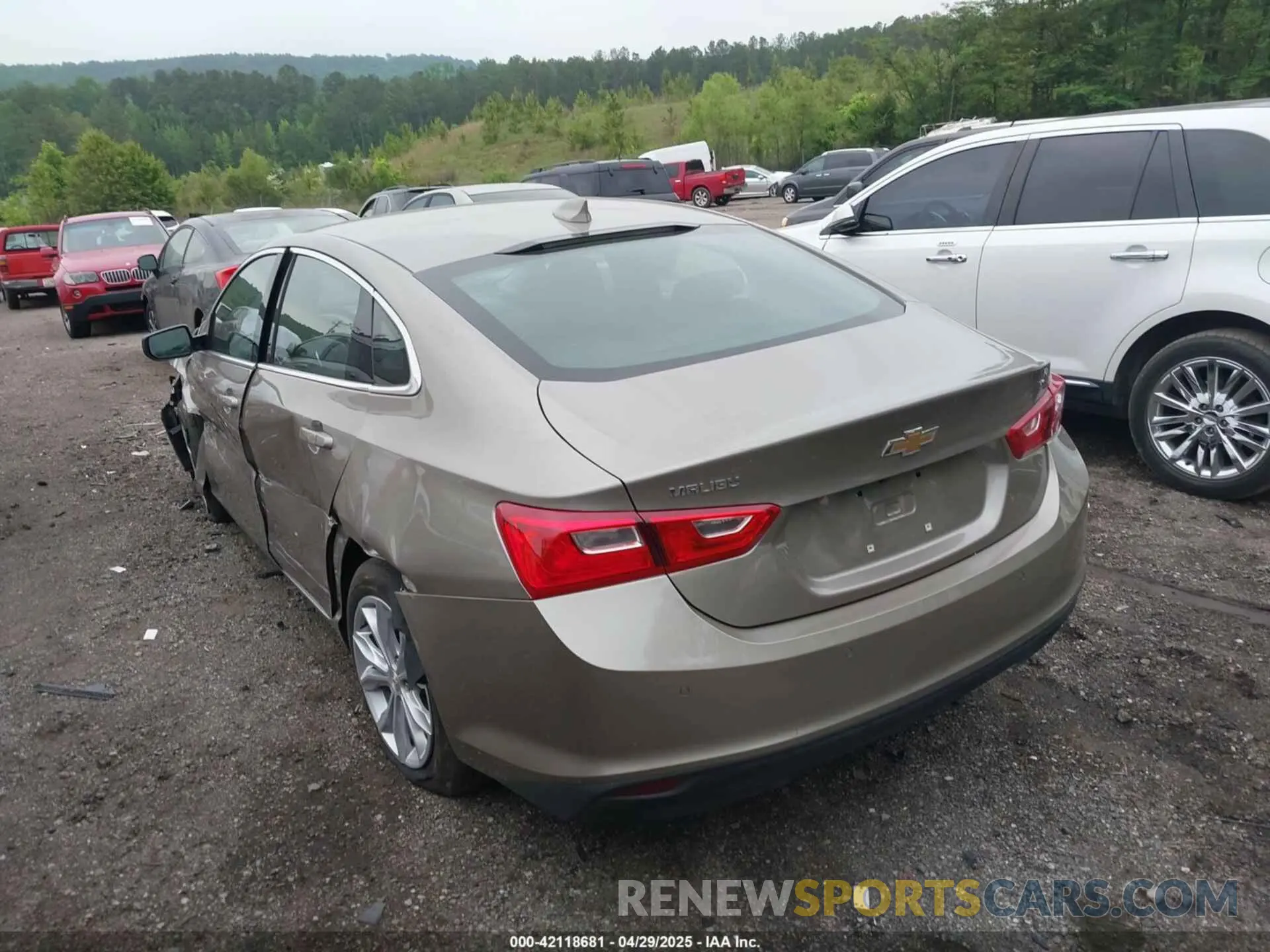 3 Photograph of a damaged car 1G1ZD5ST4RF194518 CHEVROLET MALIBU 2024