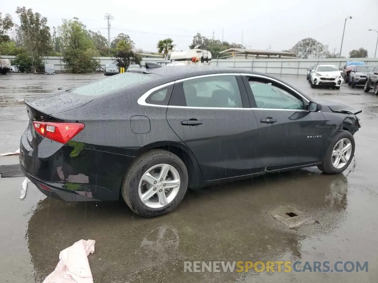 3 Photograph of a damaged car 1G1ZD5ST4RF197208 CHEVROLET MALIBU 2024