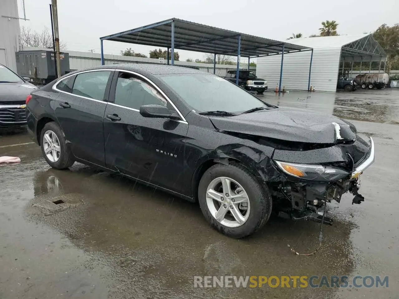 4 Photograph of a damaged car 1G1ZD5ST4RF197208 CHEVROLET MALIBU 2024