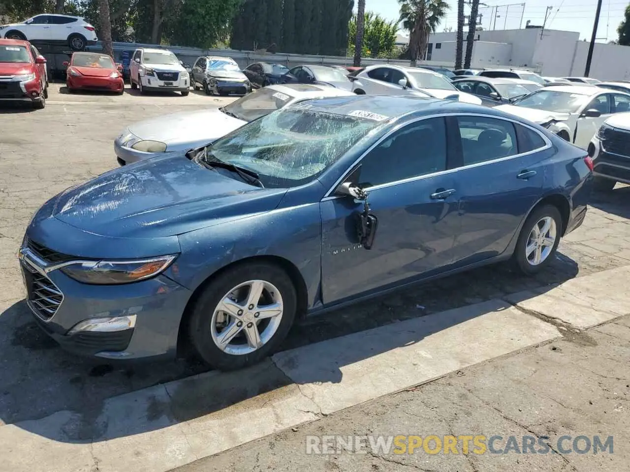 1 Photograph of a damaged car 1G1ZD5ST4RF209132 CHEVROLET MALIBU 2024