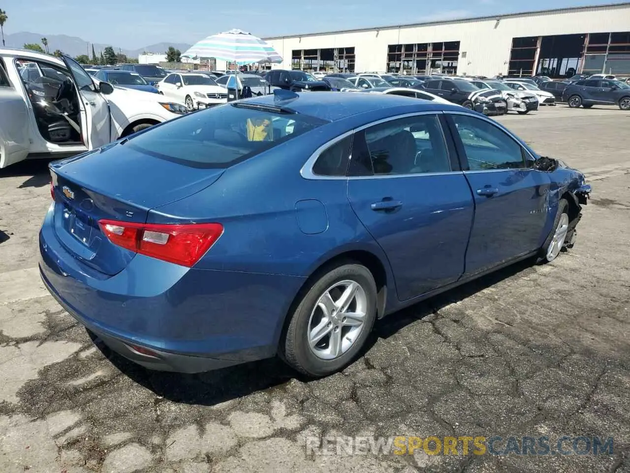 3 Photograph of a damaged car 1G1ZD5ST4RF209132 CHEVROLET MALIBU 2024
