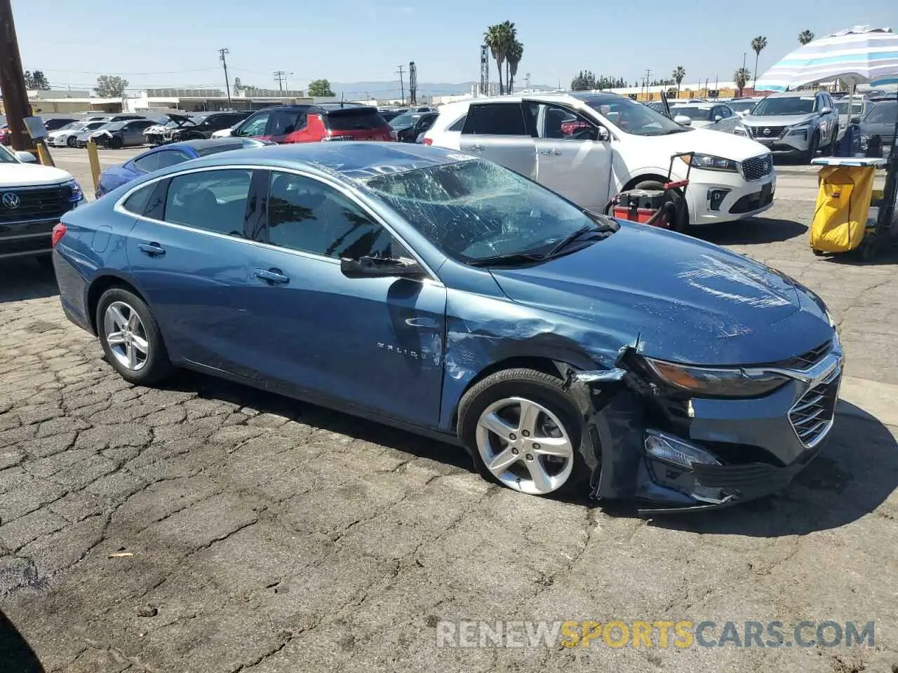 4 Photograph of a damaged car 1G1ZD5ST4RF209132 CHEVROLET MALIBU 2024