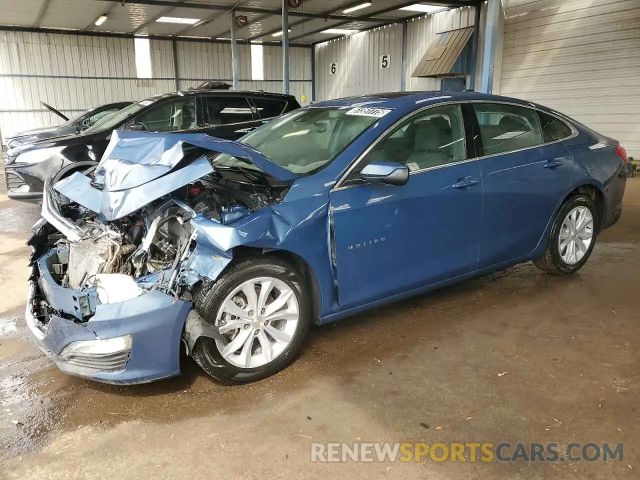 1 Photograph of a damaged car 1G1ZD5ST4RF213004 CHEVROLET MALIBU 2024