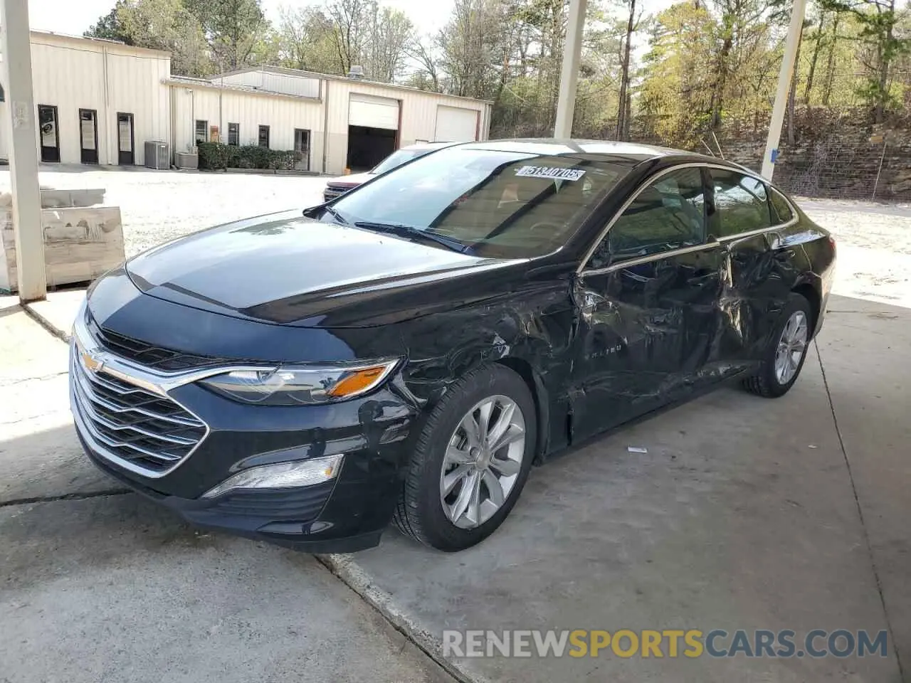 1 Photograph of a damaged car 1G1ZD5ST4RF231437 CHEVROLET MALIBU 2024