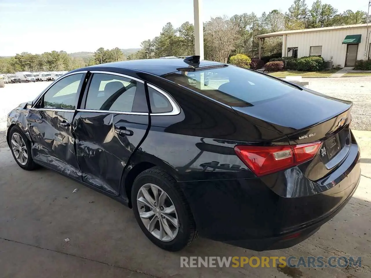 2 Photograph of a damaged car 1G1ZD5ST4RF231437 CHEVROLET MALIBU 2024