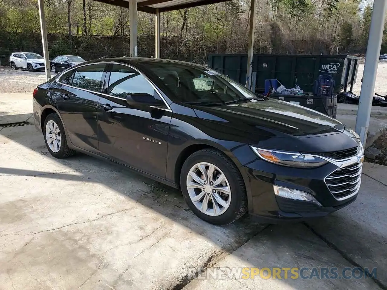 4 Photograph of a damaged car 1G1ZD5ST4RF231437 CHEVROLET MALIBU 2024